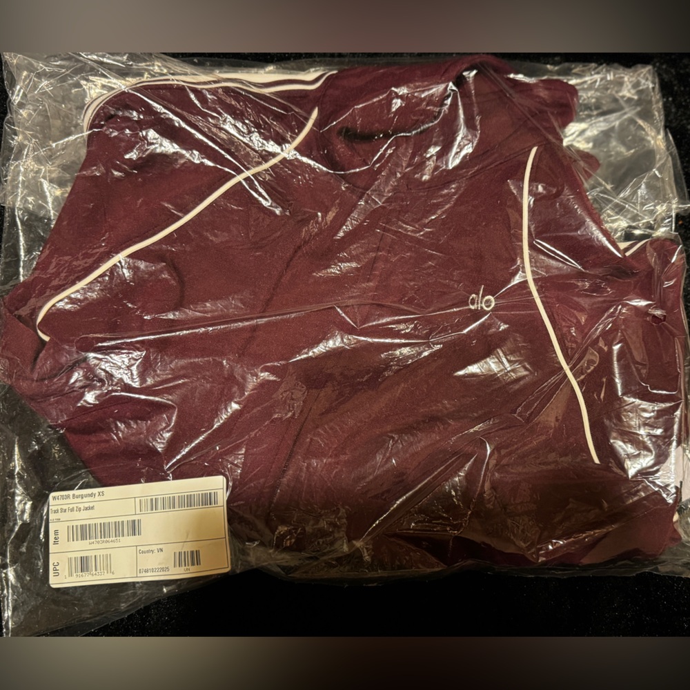NWT Alo Track Star Full Zip Jacket - Picture 2 of 3
